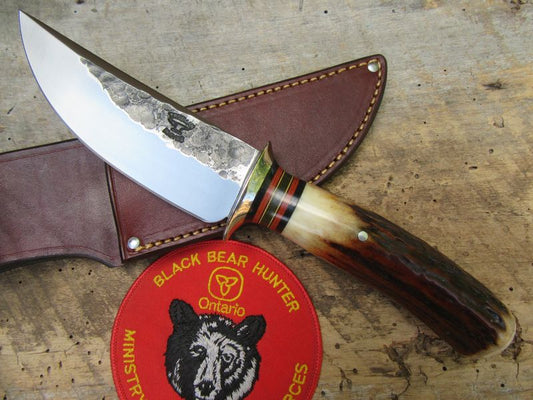 Treeman Knives Hammer mark Big bay hunter