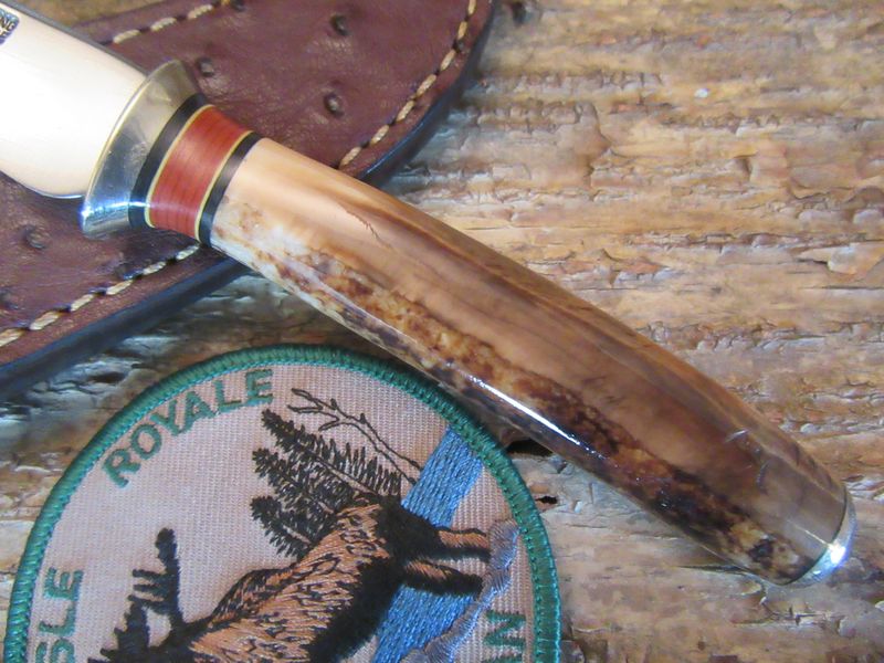 Stainless AEB-L Ivory Trout Knife