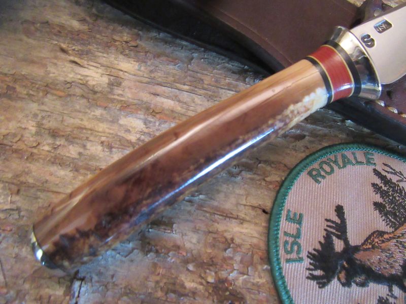 Stainless AEB-L Ivory Trout Knife