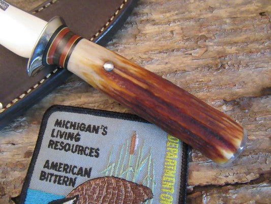 J.Behring Handmade AEB=L Stainless Trout & Bird