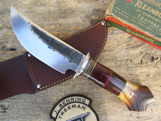 Treeman Knives Hammer Mark Copper Harbor Skinner