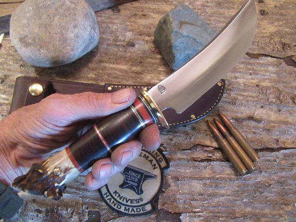Treeman Knives 6" Woody Style Hunter