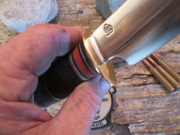 Treeman Knives 6" Woody Style Hunter