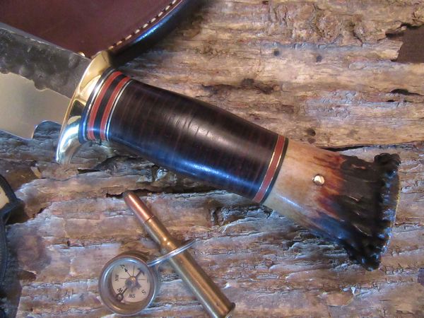 Treeman Knives Big Fat 8" Hammer Mark Fighter