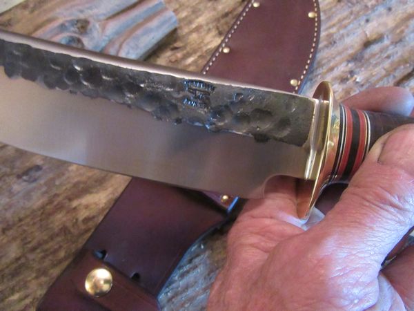 Treeman Knives Big Fat 8" Hammer Mark Fighter