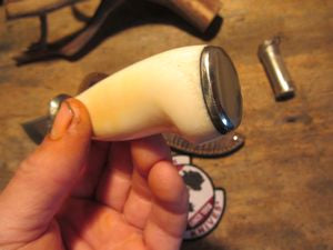 J.Behring Handmade Walrus Ivory Caper