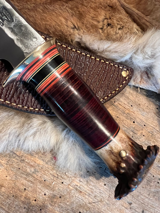 J. Behring Treeman Copper Harbour HHunter Hammer Mark 5 1/2" blade Crown Stag Shark