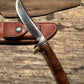 Randall Model 4 - 4 1/2" Sterling silver guard walnut handle 1960s