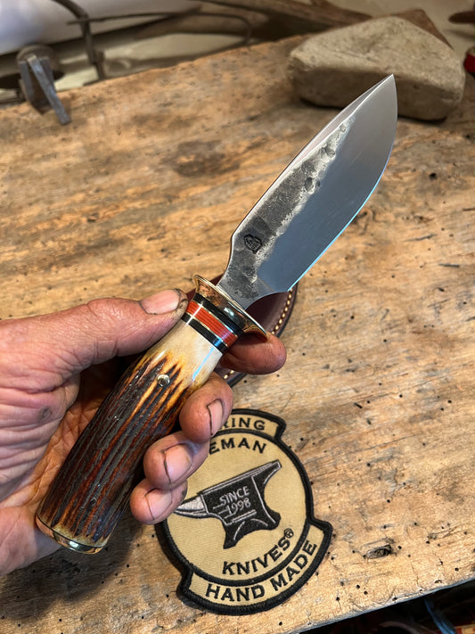 Treeman Alaskan Hunter Hammermark Red Stag Pouch sheath