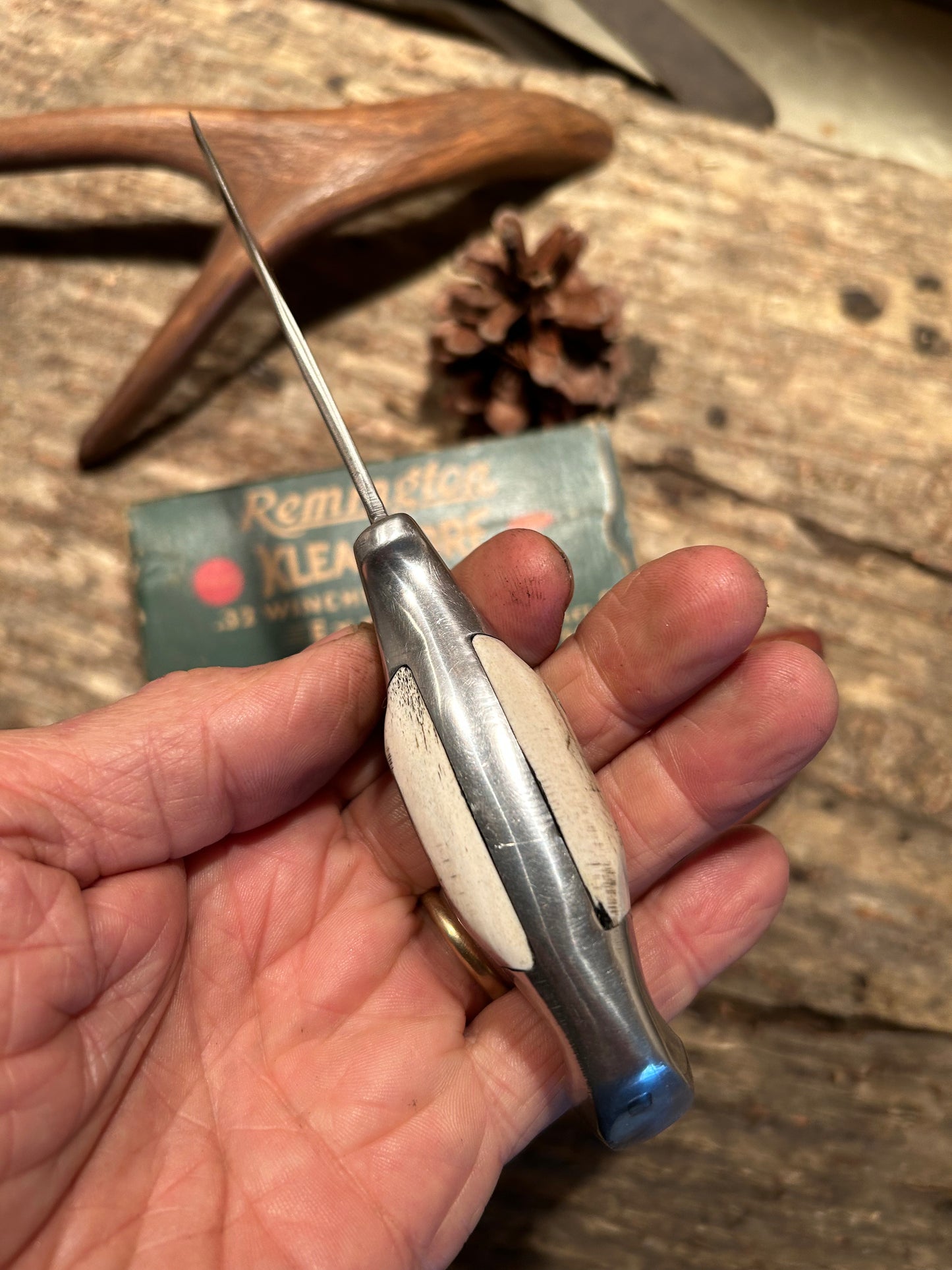 Ruana Vintage M Stamped 13B M stamped