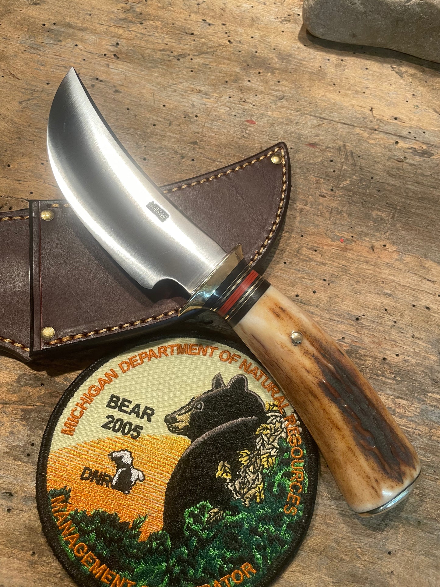 J.Behring Handmade Stainless Michigan Skinner