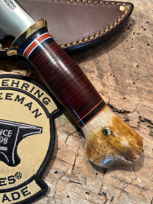 Treeman Deer & Trout Brass HH Crotch Stag