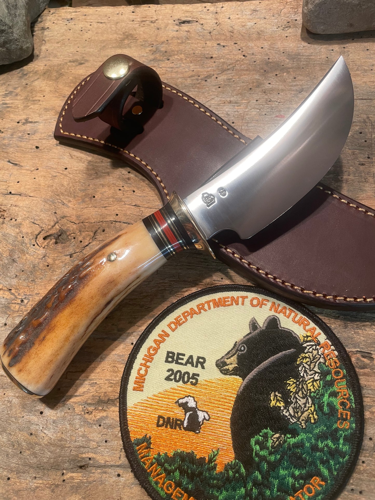 J.Behring Handmade Stainless Michigan Skinner