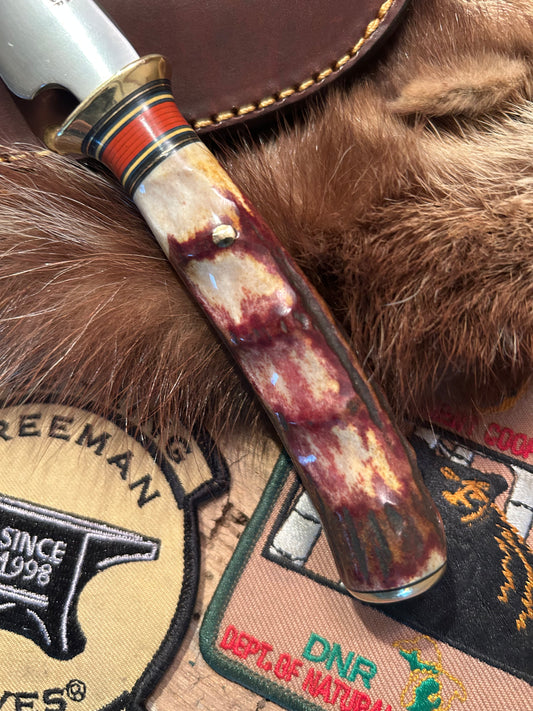 Treeman Handmade Finger Grip Stag Trout & Bird