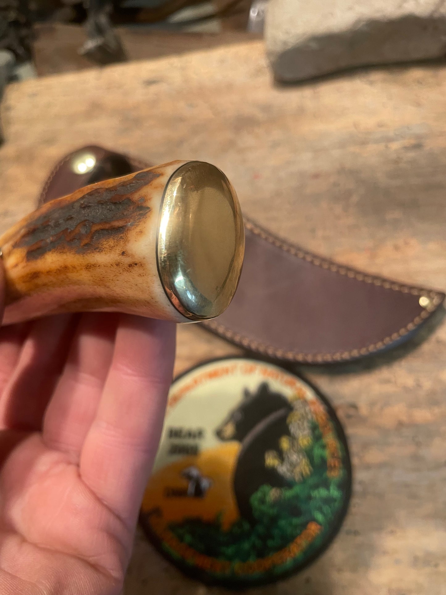 J.Behring Handmade Stainless Michigan Skinner