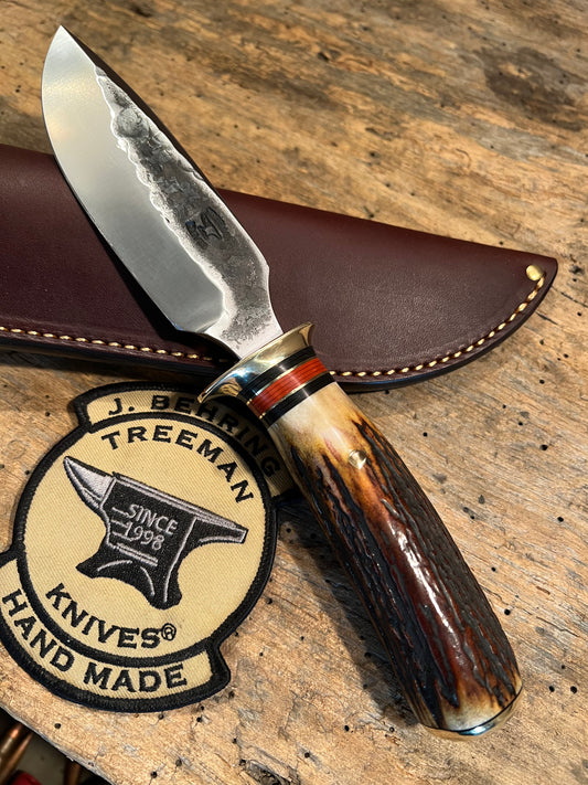 Treeman Alaskan Hunter Hammermark Red Stag Pouch sheath