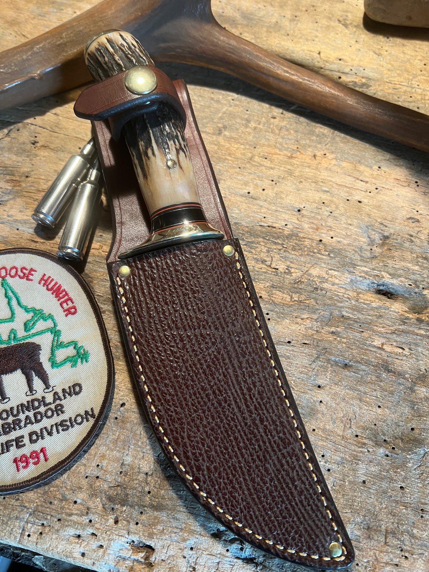 Treeman Stag Hunter Hammermark Primo Stag Shark Sheath