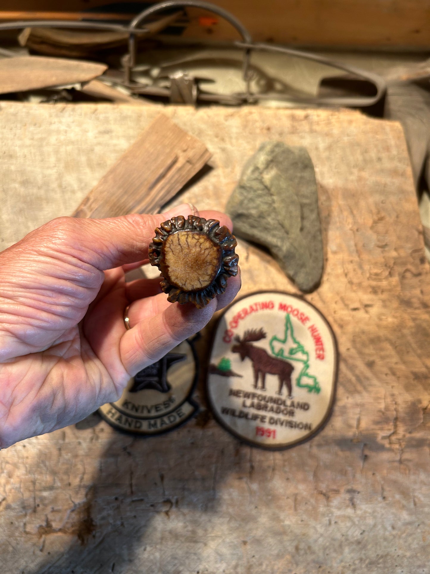 Treeman Mini Axe Crown Stag 7 1/4" OAL