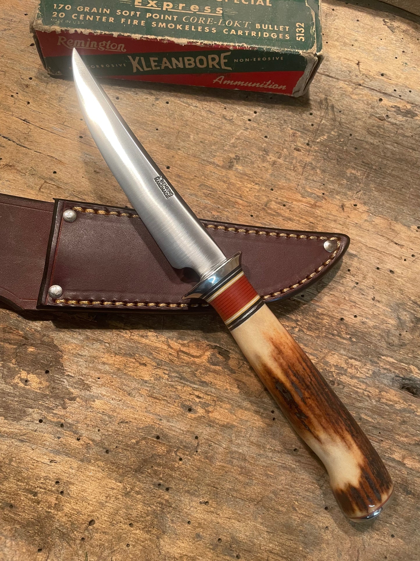 J. Behring Handmade Stainless Deer & Trout