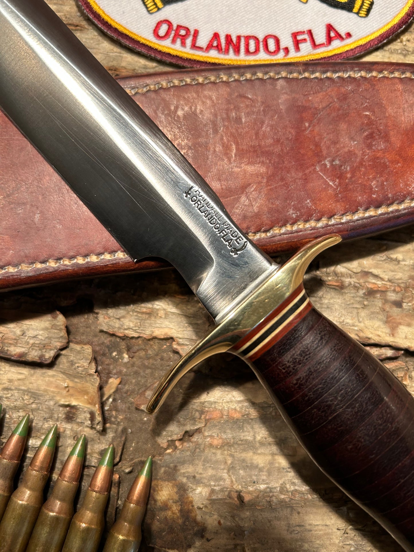 Randall Vintage Model 1-7 1970s Cammando Handle Aluminum Butt Nice !