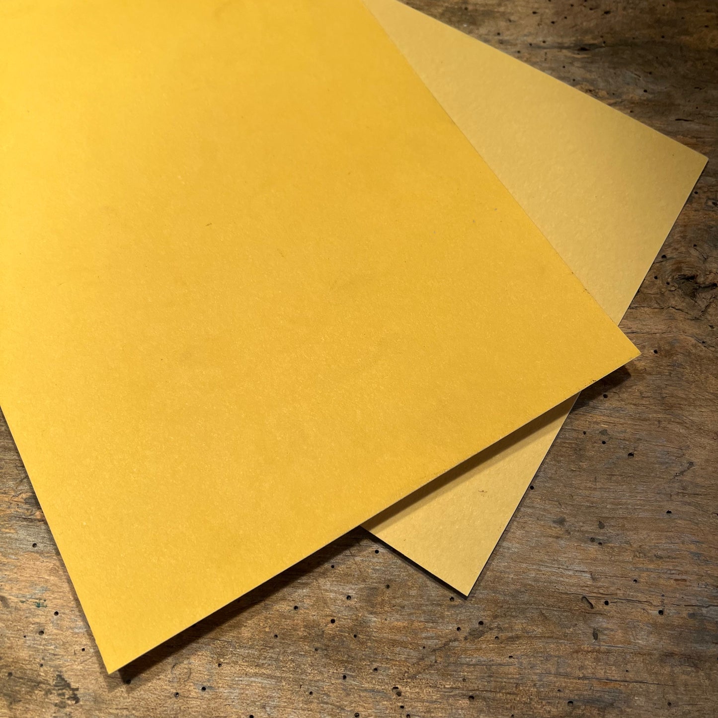 Vintage Yellow "Gold" Vulcanized Fiber