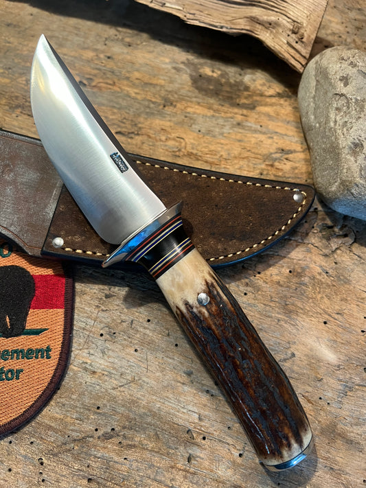 Treeman Michigan Hunter AEB-L stainless steel Giraffe sheath