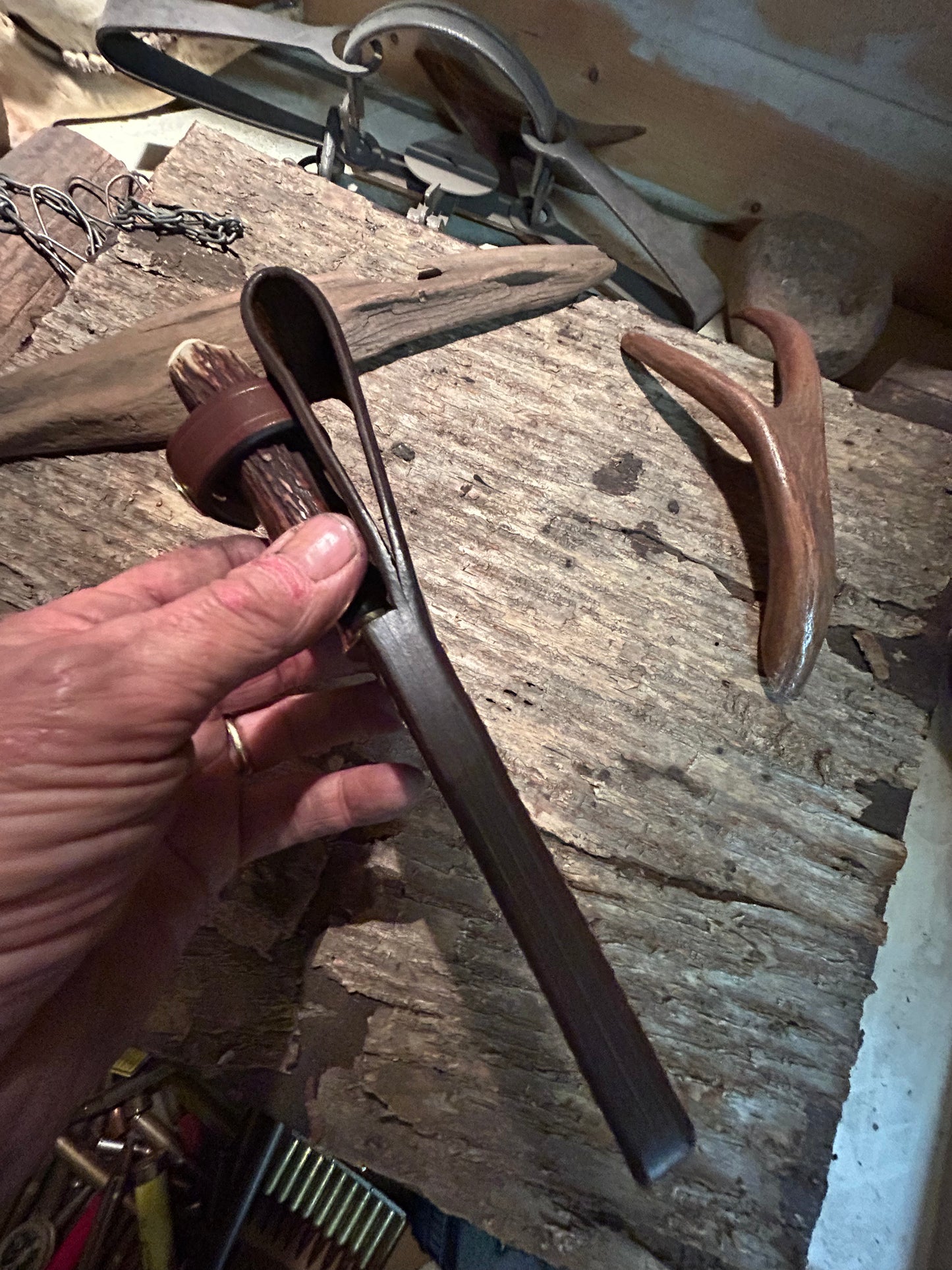 Treeman Deer & Trout 4" Stag Ivory