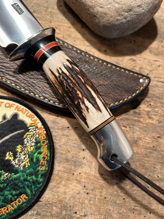 J. Behring Handmade Fox River Hunter Stag Aluminum