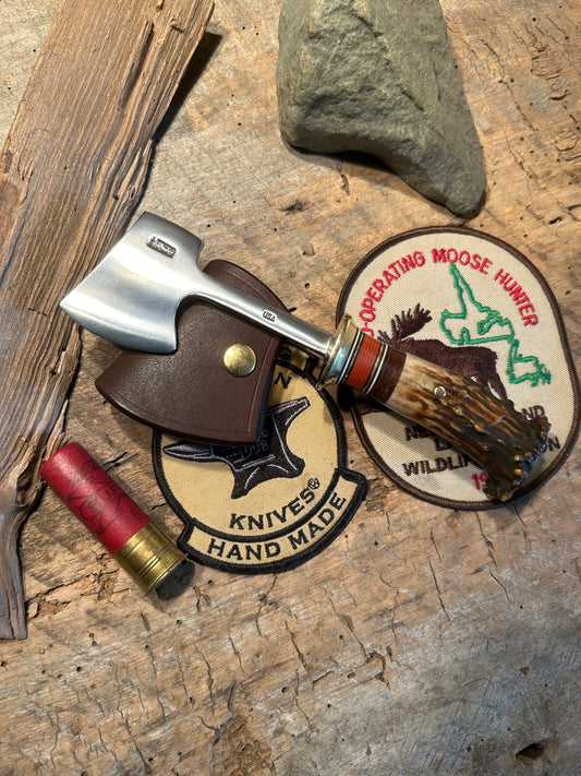 Treeman Mini Axe Crown Stag 7 1/4" OAL