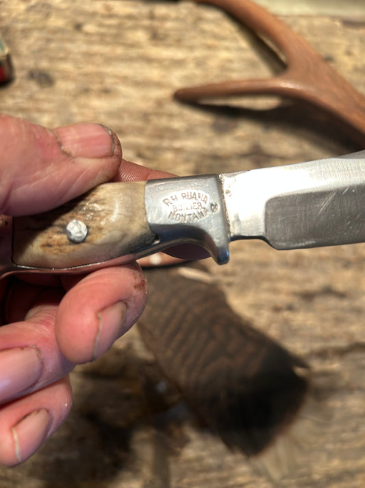 Ruana Vintage 10B Smoke Jumper M Stamped