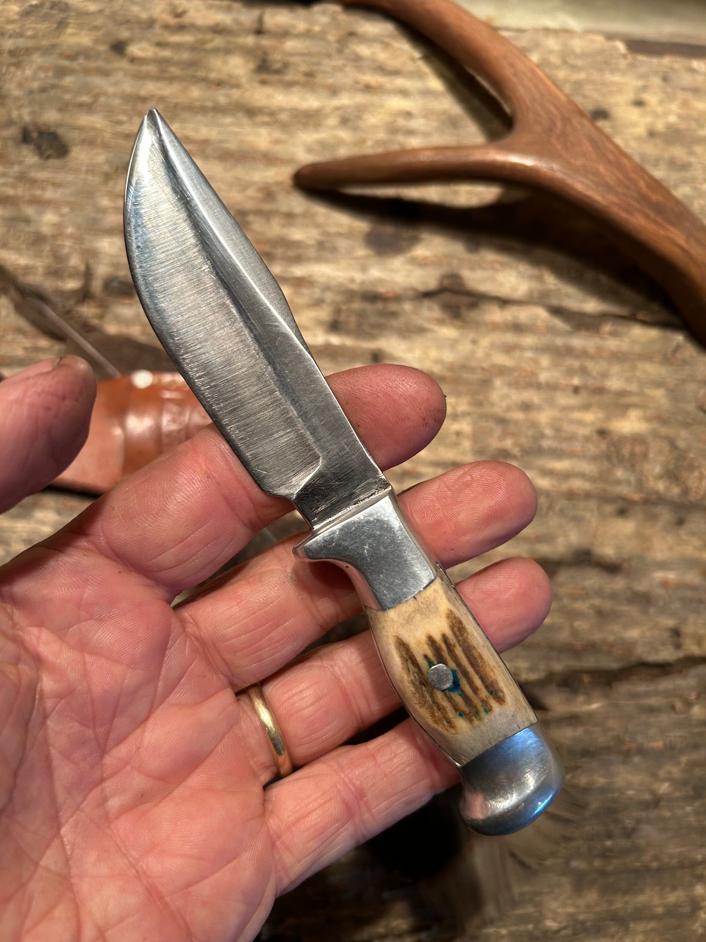 Ruana Vintage 10B Smoke Jumper M Stamped