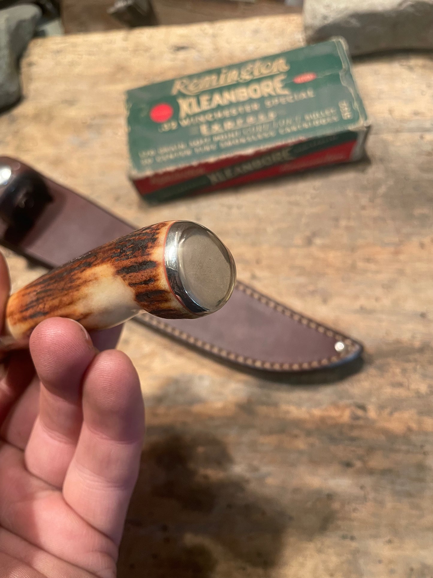 J. Behring Handmade Stainless Deer & Trout