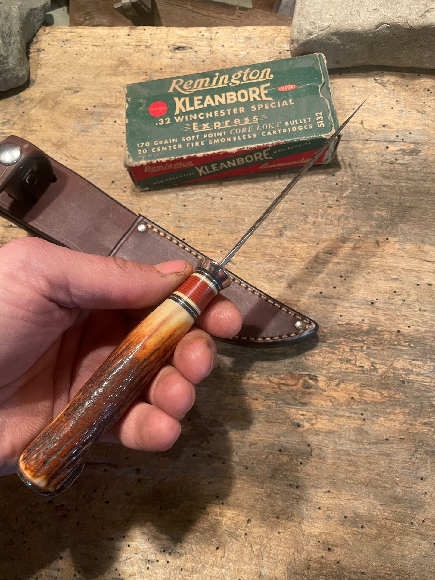 J. Behring Handmade Stainless Deer & Trout