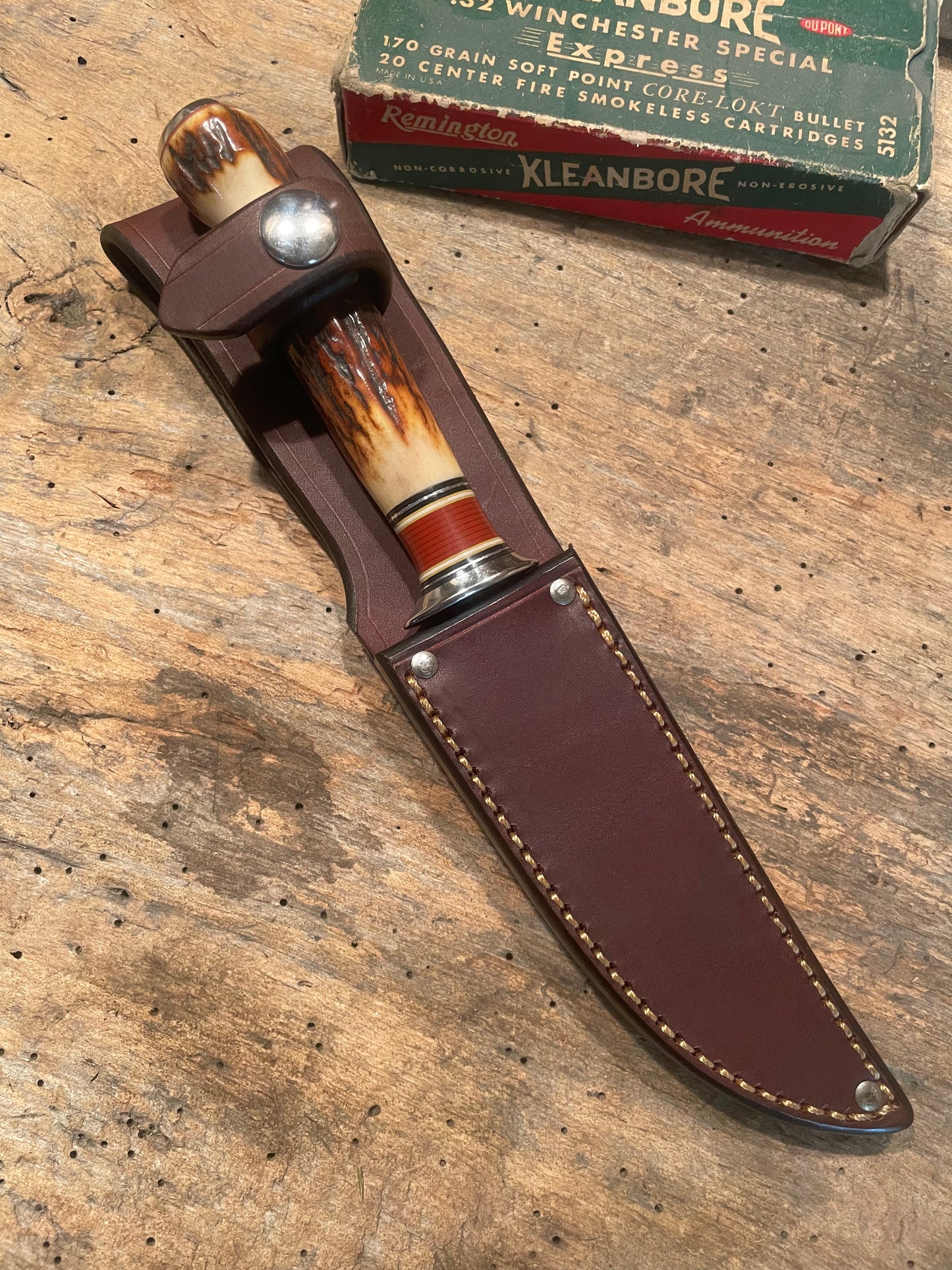 J. Behring Handmade Stainless Deer & Trout