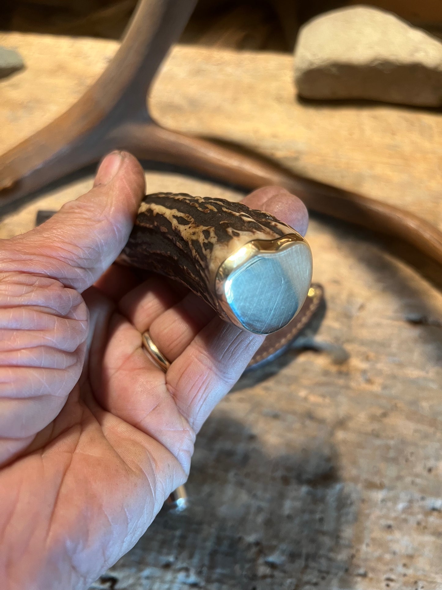 Treeman Stag Hunter Hammermark Primo Stag Shark Sheath