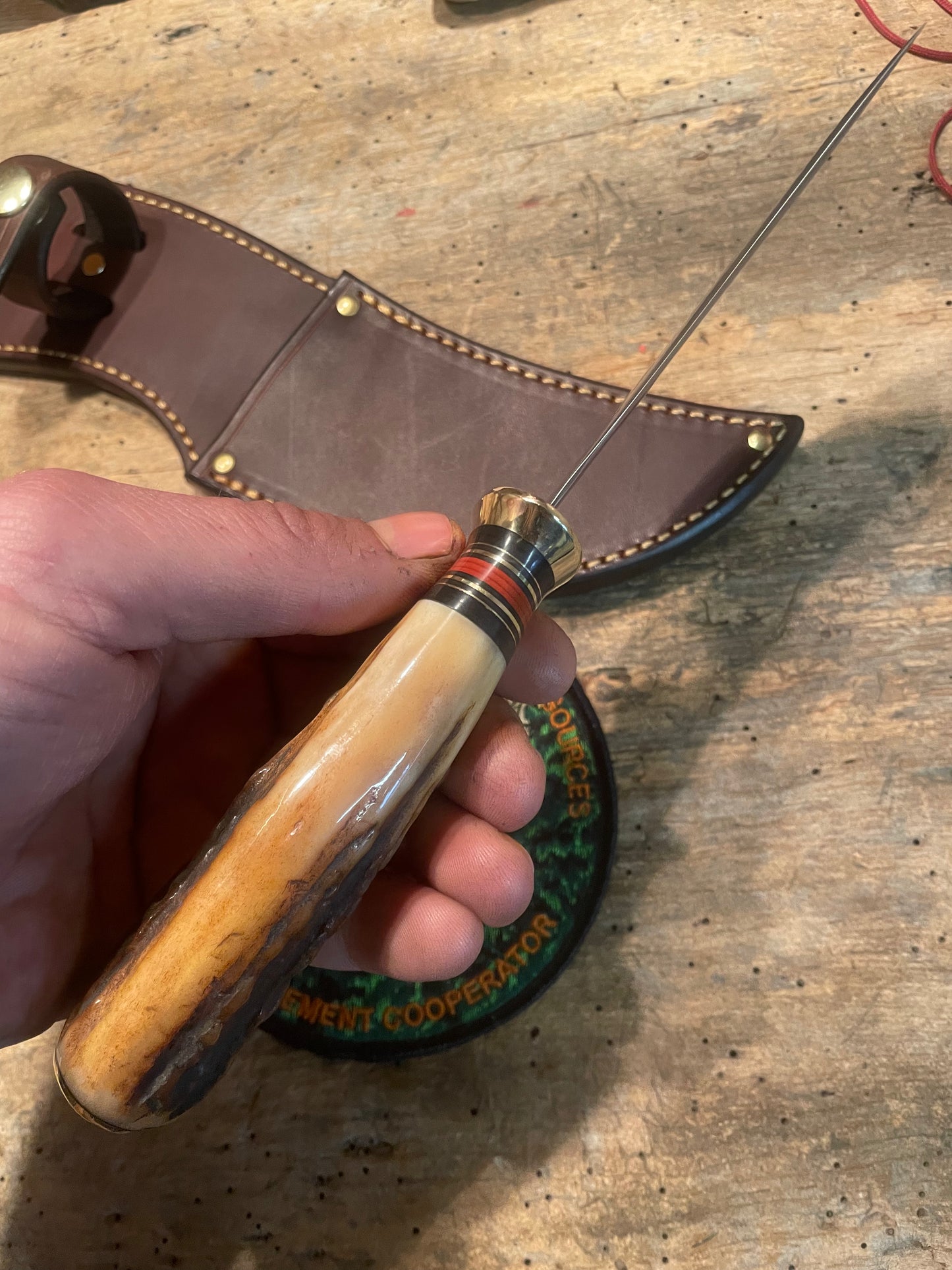 J.Behring Handmade Stainless Michigan Skinner