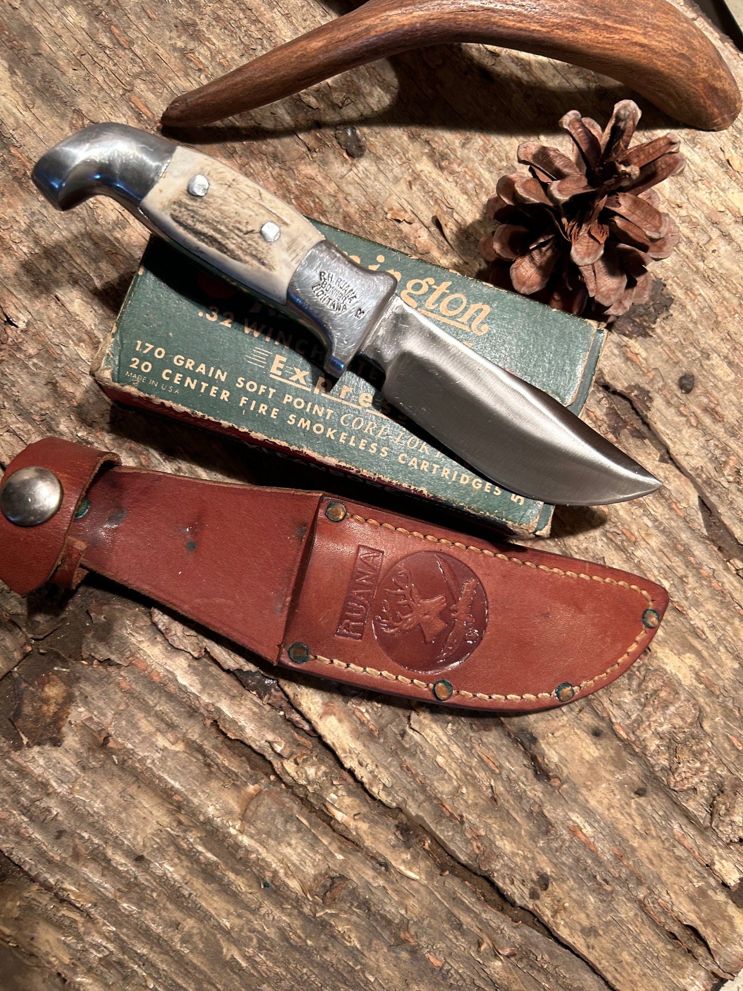 Ruana Vintage M Stamped 13B M stamped