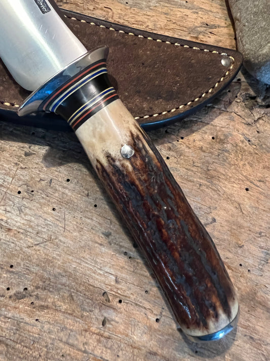 Treeman Michigan Hunter AEB-L stainless steel Giraffe sheath