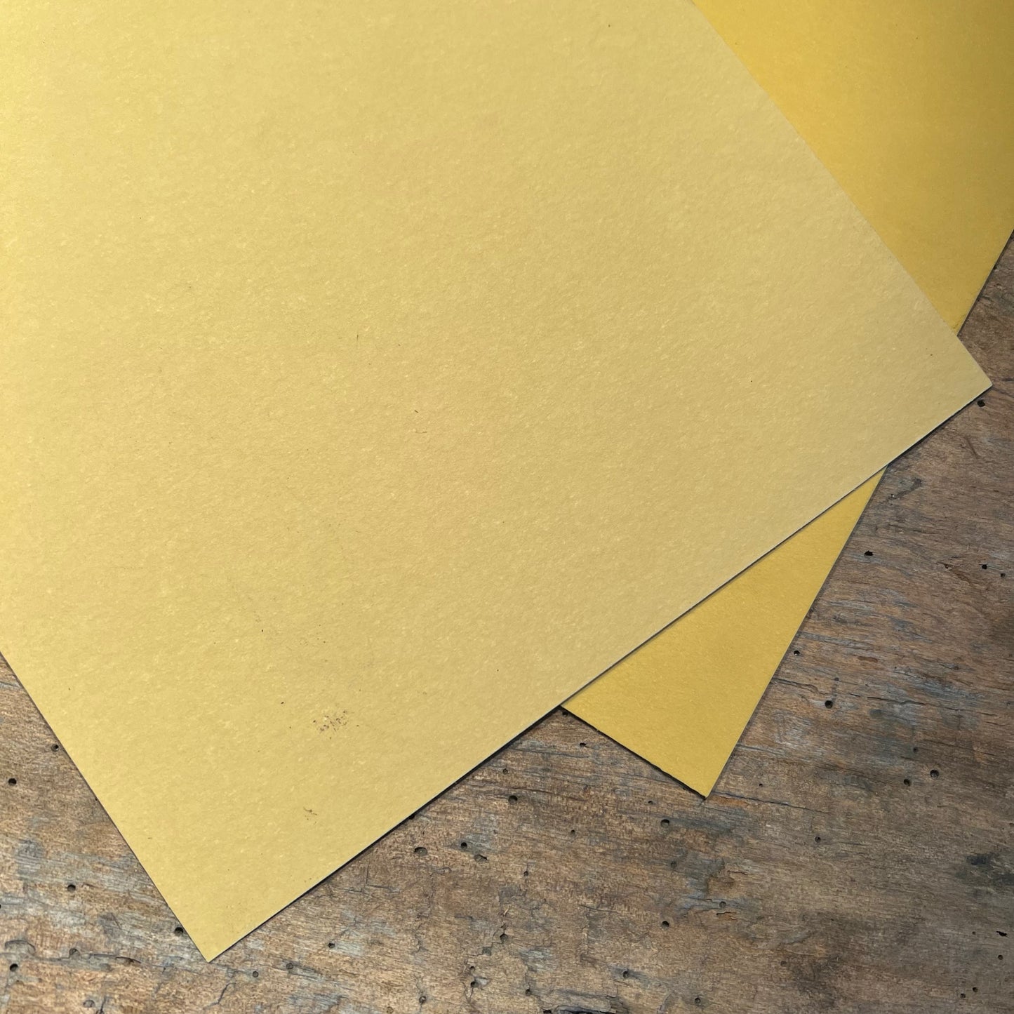 Vintage Yellow "Gold" Vulcanized Fiber