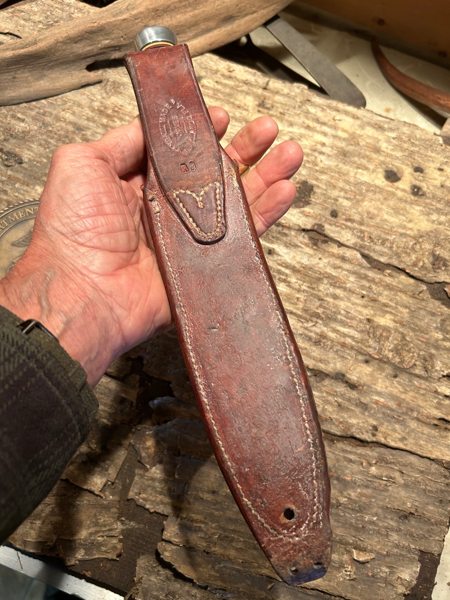 Randall Vintage Model 1-7 1970s Cammando Handle Aluminum Butt Nice !