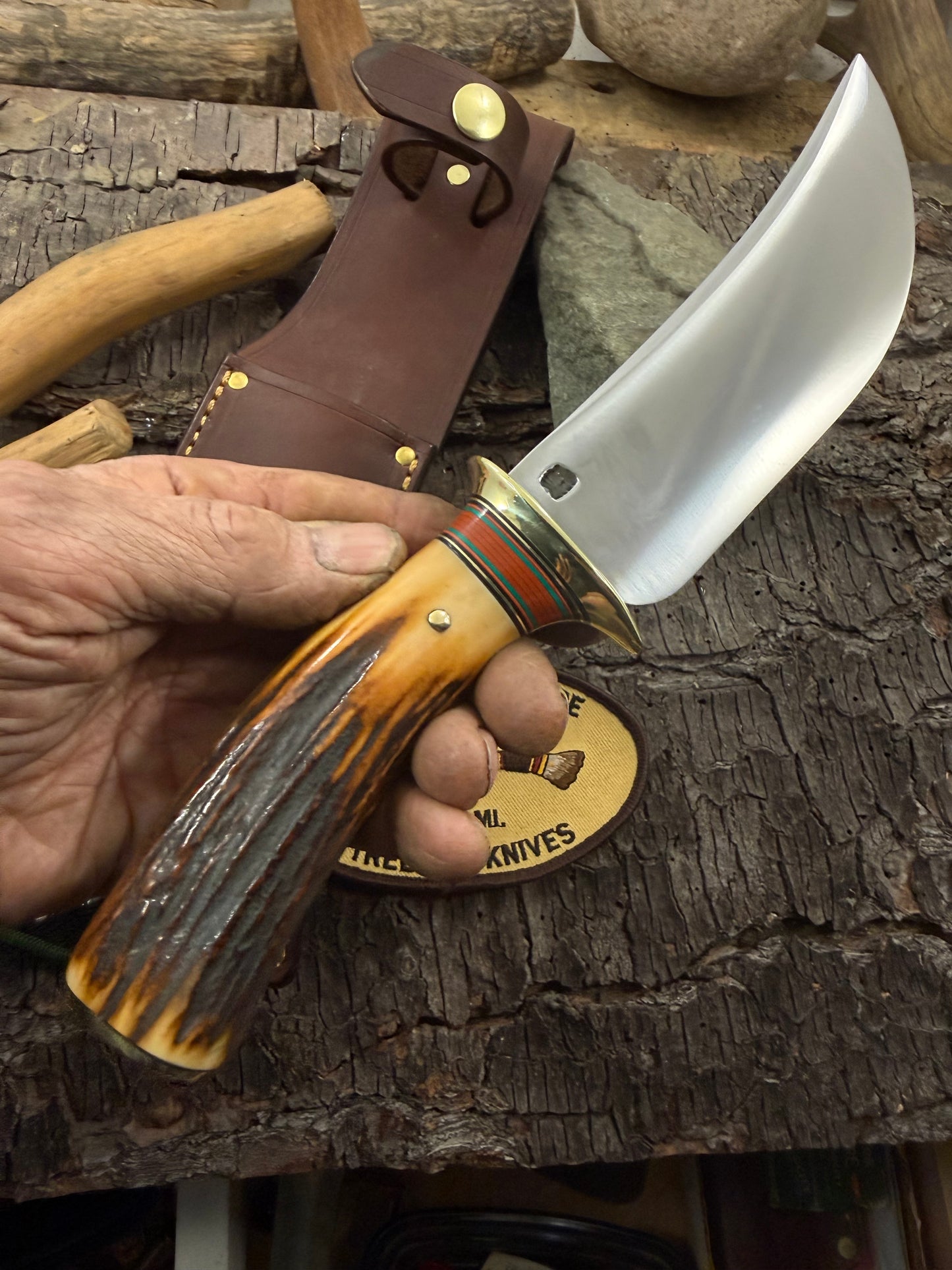 Treeman Big Fat Skinner Killer Red Stag Brass Brass