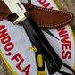 Randall Denmark Special Stainless 41/2" Blade NS, Black Micarta BP handle ,Lanyard hole, NS Butt Cap