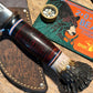 Treeman Iron Mt Hunter Forged 1095 NS Horsehide Crown Stag Giraffe
