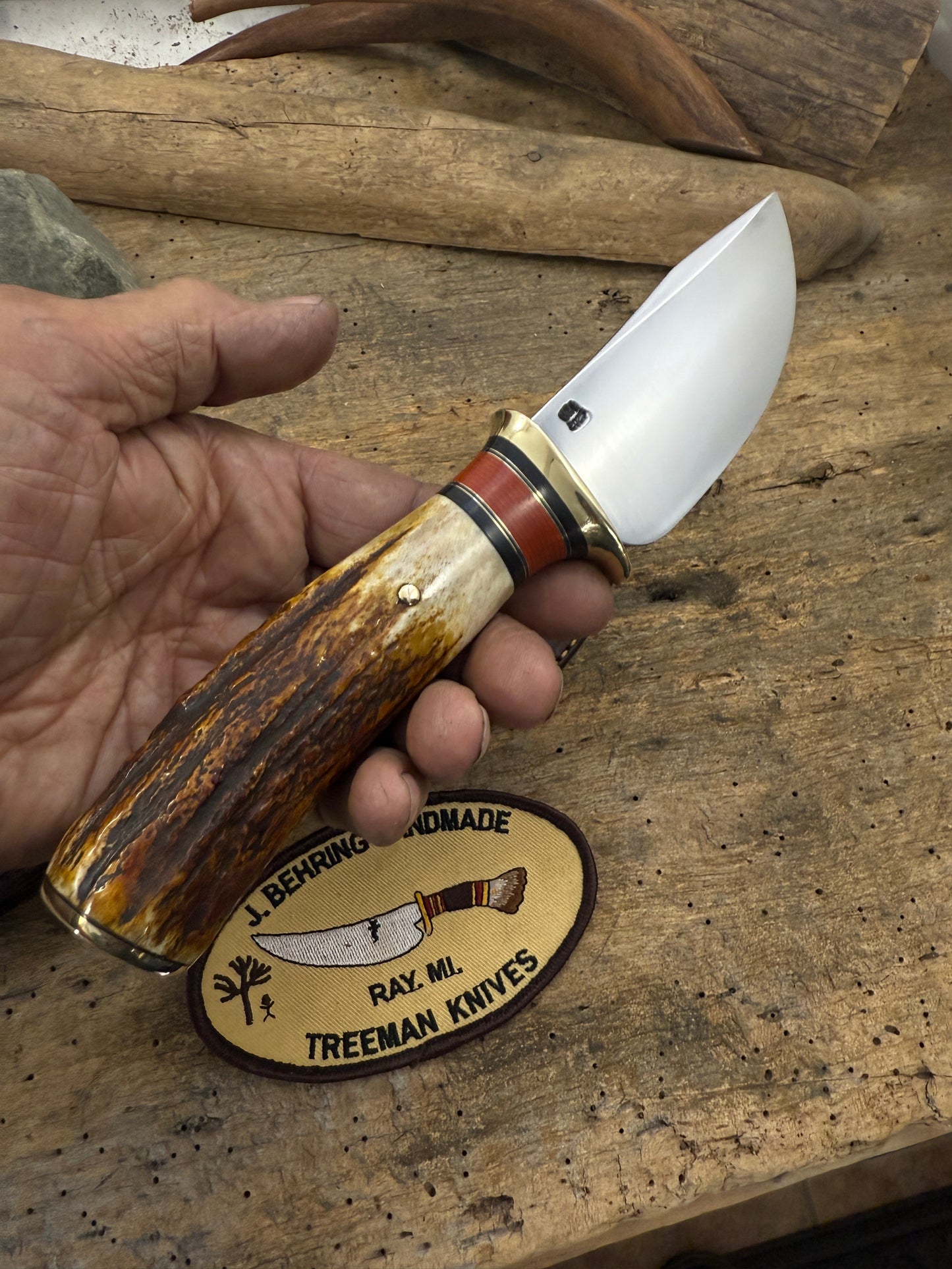 Treeman Heavy Duty South Dakota Caper , Sambar Stag Brass