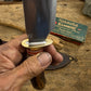 Treeman Beautiful Semi Skinner 5 3/4" Blade Red Stag Shark