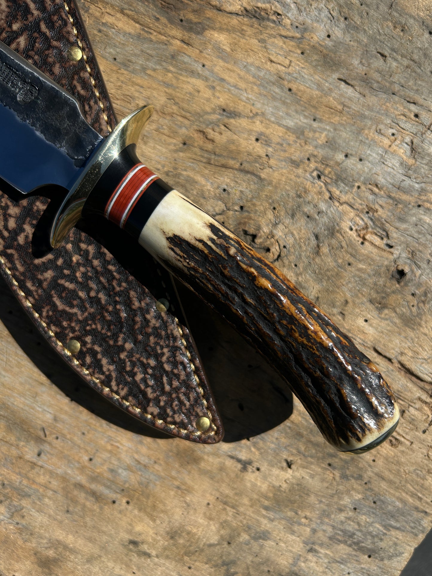 Treeman Model 1 Stag Hammermark Fighter Shark Sheath