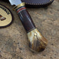 Old School Scagel Style Deer & Trout 5" Blade Horse hide Crotch Stag