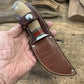 Treeman Must Ox South Dakota Caper Flat Grind Ostrich Sheath