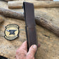 Treeman Hunter 5" AEBL Blade Nickel silver Horse Hide Crown Stag .
