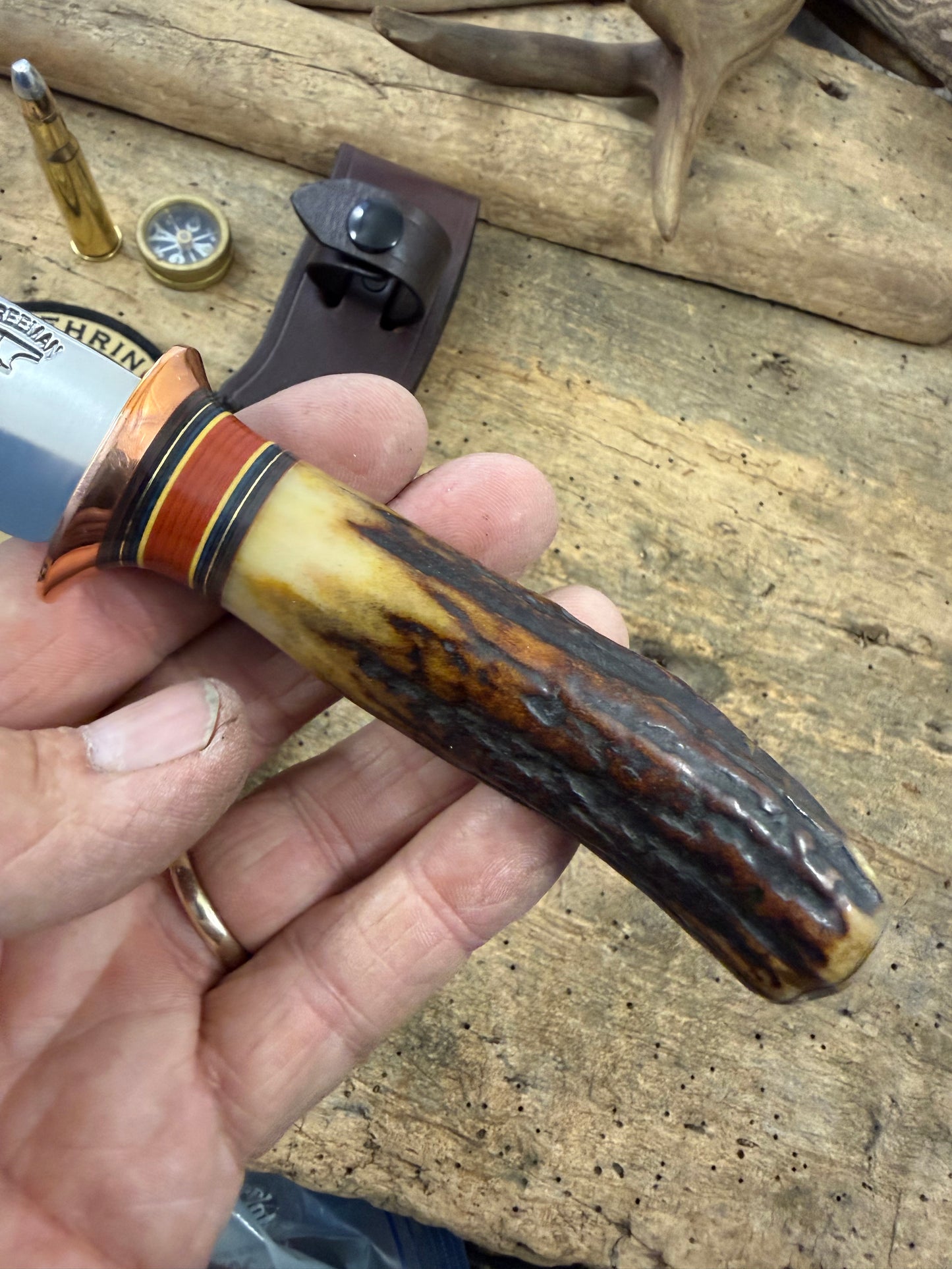 Treeman Trout & Deer Copper Old Red Stag Mammoth Cap